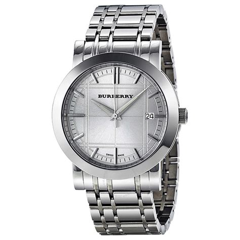 bu1350 burberry watch|BURBERRY Stainless Steel 38mm Heritage Quartz .